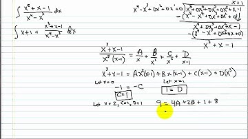 Integration by Partial Fractions Part 2