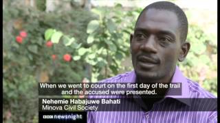 Congo's landmark rape trial of army soldiers - Newsnight