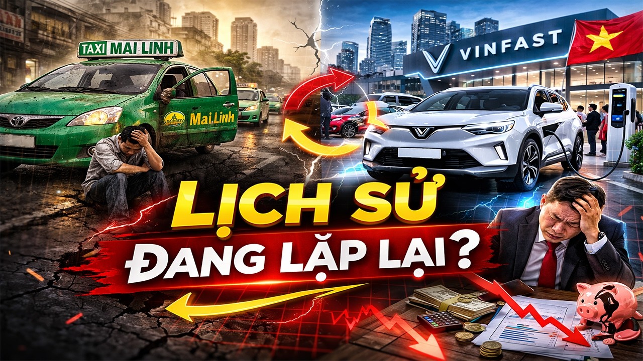 VinFast Có Đang Đi Vào “Chu Kỳ Sụp Đổ” Như Mai Linh 10 Năm Trước?