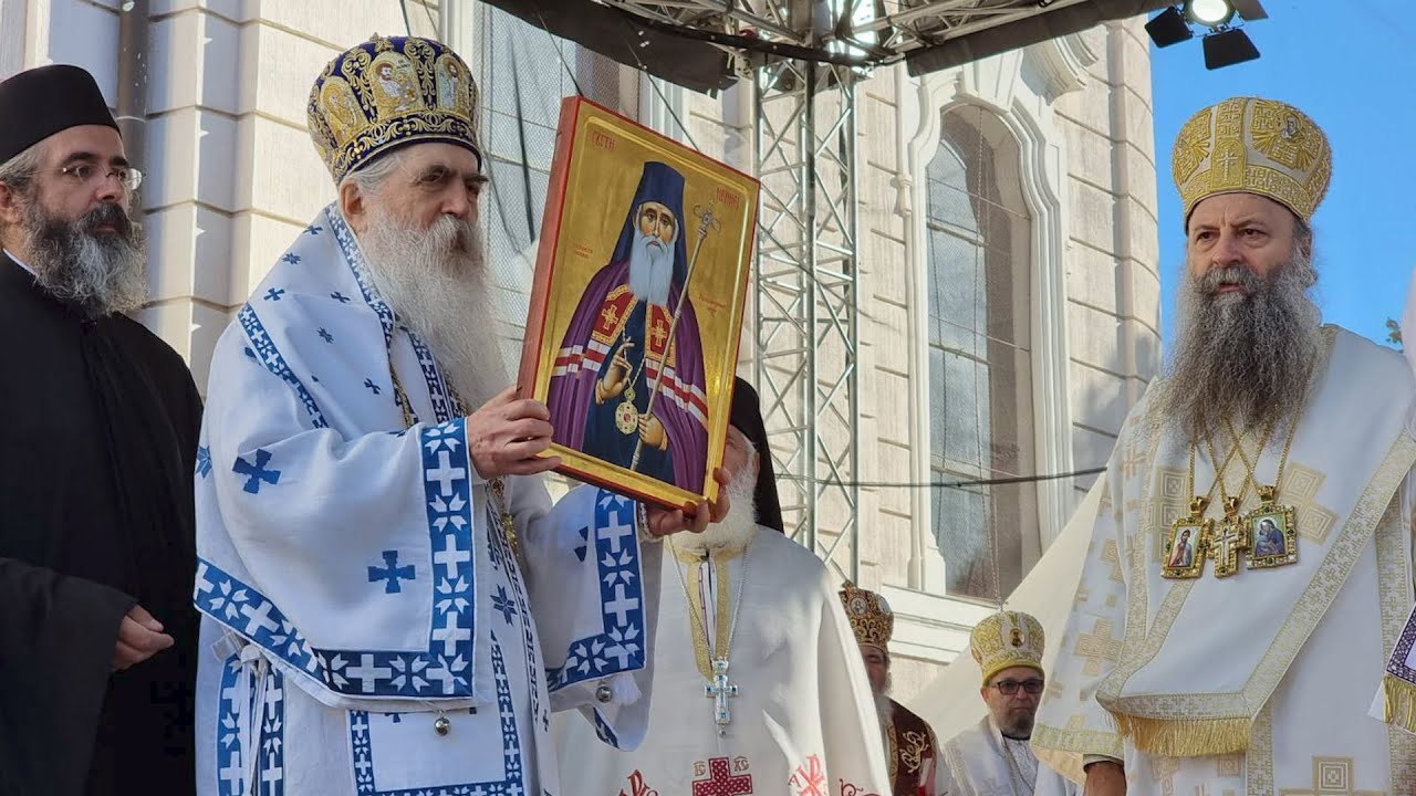 Свечано канонизовани Свети Иринеј, епископ бачки и Свети мученици Бачки