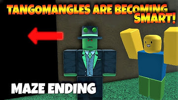 ROBLOX TangoMangles are becoming Smart!  -  MAZE ENDING