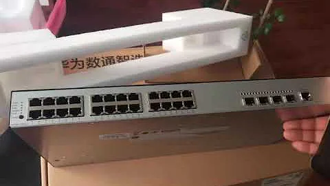 S5735S-L24T4S-A1 (24 10/100/1000BASE-T Ethernet Ports, 4 Gigabit SFP, AC Power Supply)