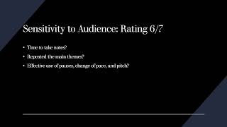 Peer Review Of Emilys Presentation