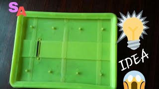 Best out of waste mirror frame craft|DIY art and craft |mirror frame Reuse idea|ART WITH SHREYA.