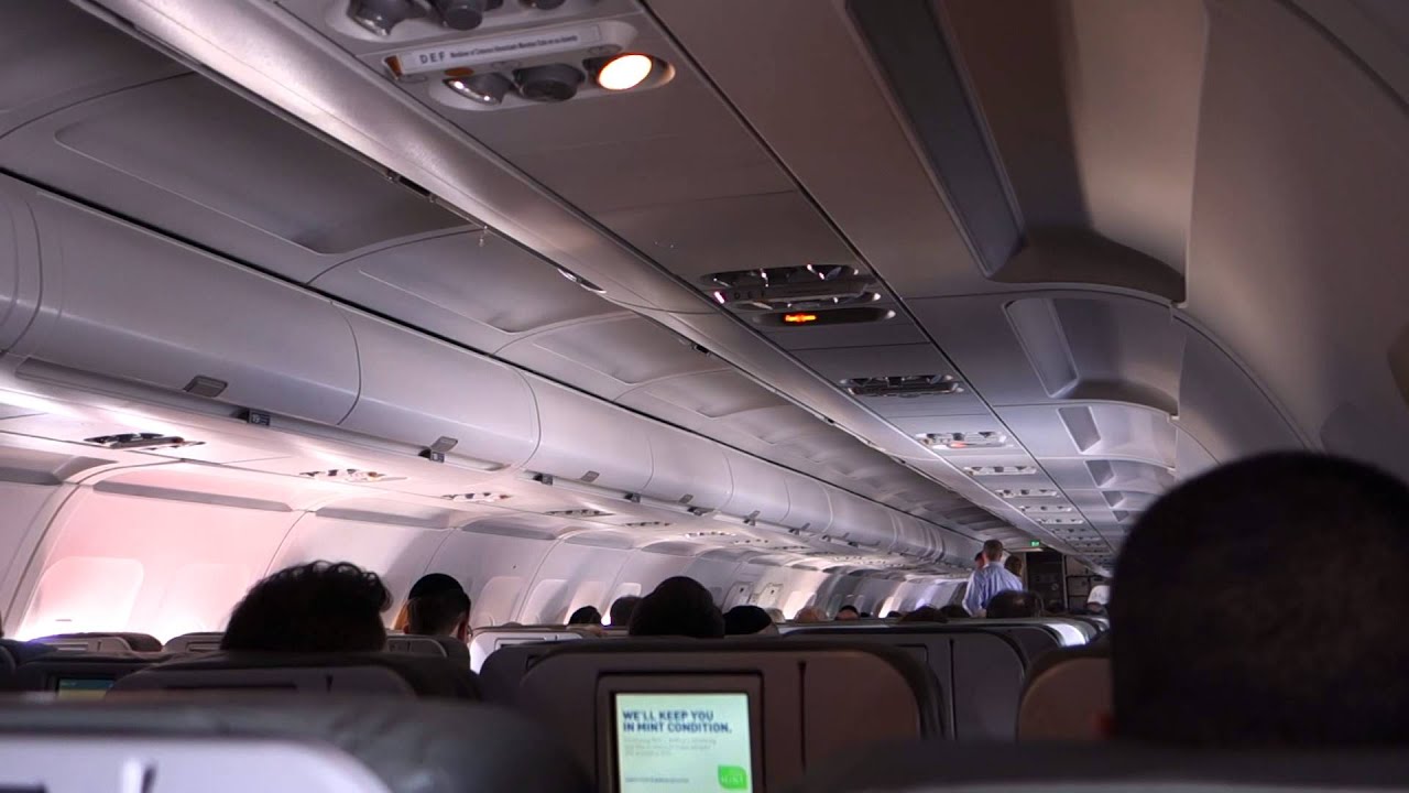 Hd Jetblue Airways Airbus A320 Cabin View Inflight Inside