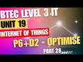 BTEC Level 3 IT - Unit 19 - Internet Of Things - Part 28 - "P6 &amp; D2 | Optimise System"