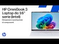 Rimuovi e sostituisci i pezzi | HP OmniBook 3 serie PC da 16 pollici (Intel)
