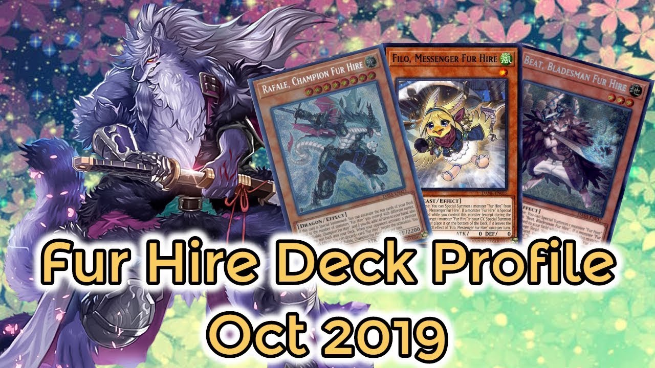 Fur Hire Deck Profile! October 2019 - YouTube