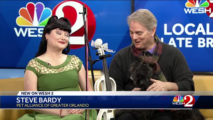 Michelle promotes 2019 Holiday Show on WESH 2 Orla...