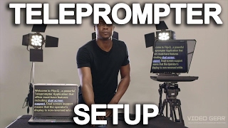 How to Setup a Teleprompter, Ep.1 Tutorial