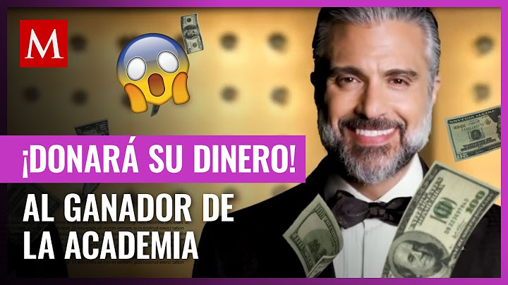 Jaime Camil dará de su bolsa un premio en efectivo al ganador de La Academia