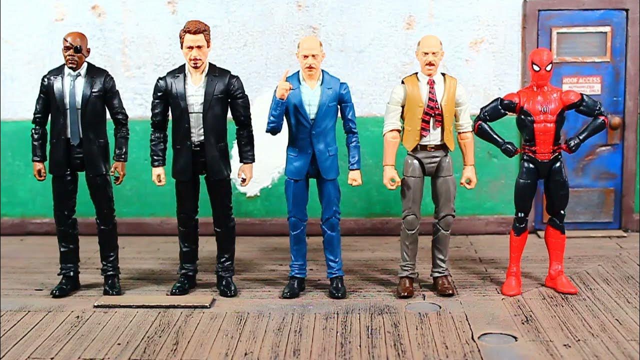 Hasbro Marvel Legends No Way Home Movie, Armadillo BAF Wave, J JONAH  JAMESON Action Figure Review! 