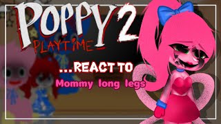 Poppy playtime chapter 2 || Reaction || Gacha club || Inspired || Pt.1