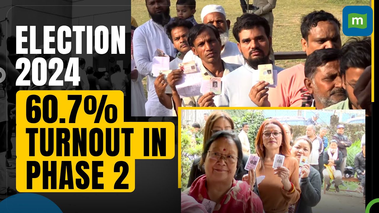 Lok Sabha Polls 2024 Phase 2: 60.7% Voting in 89 Constituencies ...