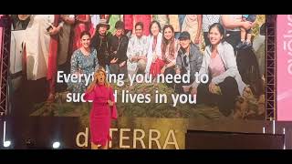 Emily Wrights Speech At The Convention Doterra India 15112025
