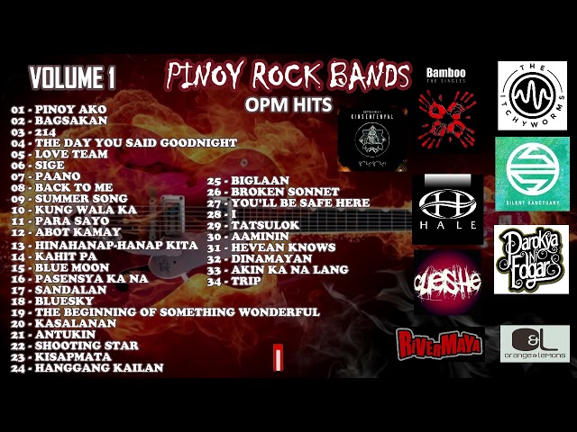 PINOY ROCK BANDS OPM HITS 2K class=