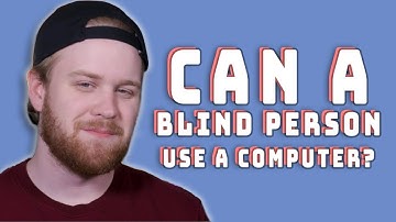 How Blind People Use Computers!