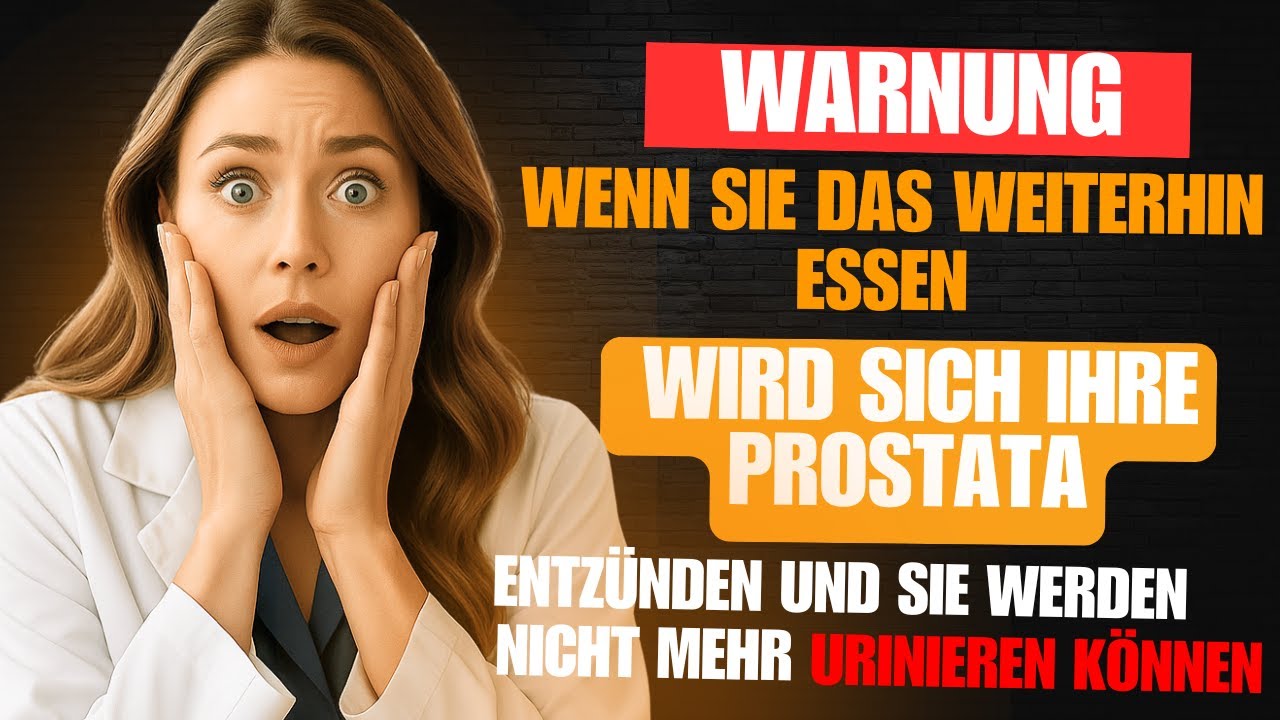 Diese 3 Lebensmittel schaden deiner Prostata, ohne dass du es bemerkst
