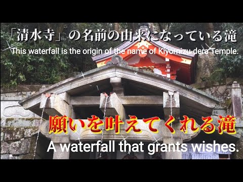 【音羽の滝(清水寺)☆京都市東山区】京都を代表するパワースポットKiyomizu-dera Temple.Kyoto's most famous spiritual place.