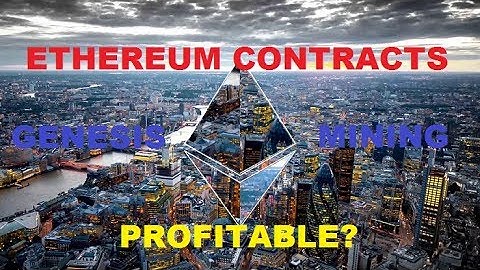 Are Ethereum contracts on Genisis Mining Profitable?
