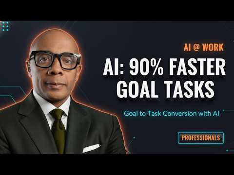 The Hidden Way to Turn Goals Into Tasks