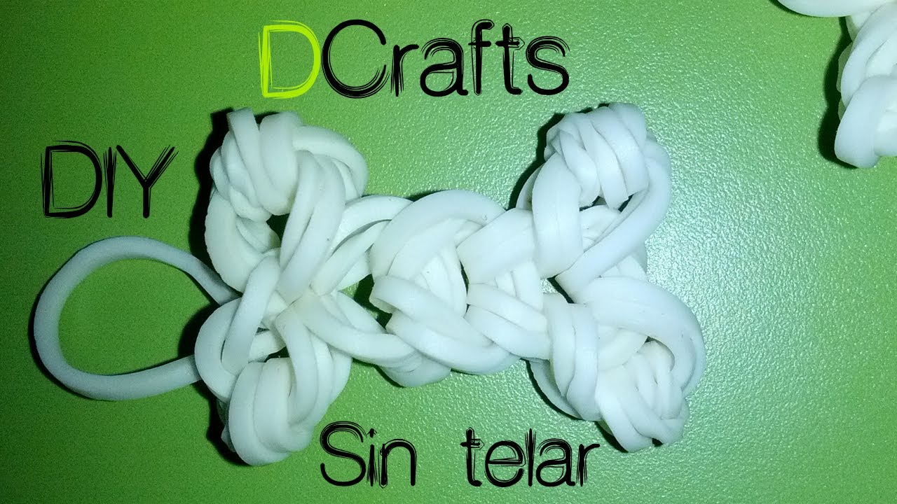 COMO HACER HUESO DE GOMITAS CON GANCHITO SIN TELAR MANUALIDAD VIDEOTUTORIAL DIY