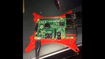 3d printed raspberry pi 2 case bottom pt1