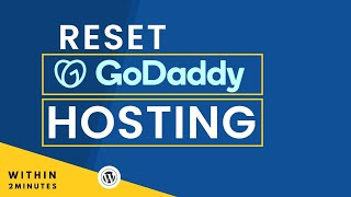 How To Reset Godaddy Hosting 2026 | Godaddy Cpanel Reset | Reset Hosting Godaddy