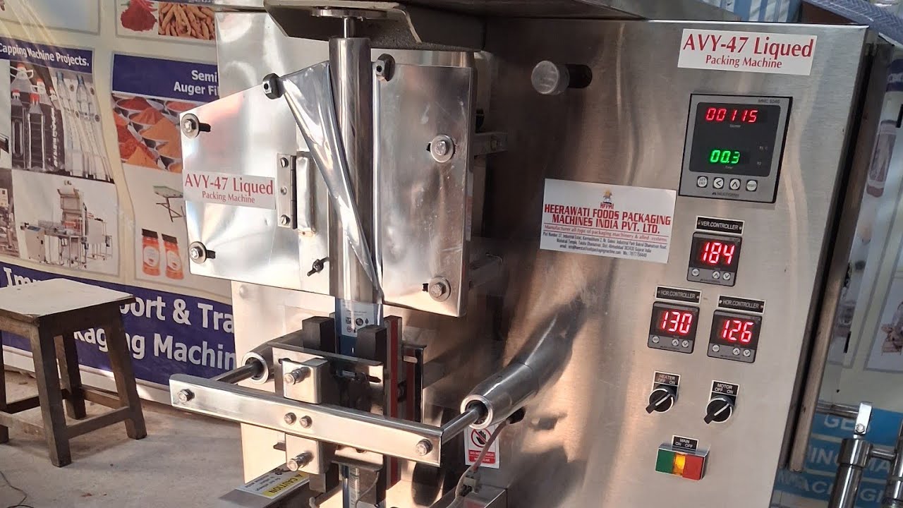 Bitters Liqour  Alcohol Sachet Packaging Machines manufacturer in Ahmedabad India