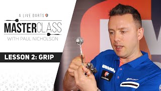 A Live Darts Masterclass | Lesson 2  How to grip your darts