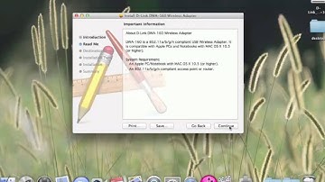 How to install a USB Wireless Adapter on MAC OSX