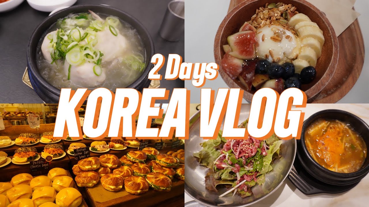 韓流旅行 Weekend Trip] 2 Days in Korea✈️💞 Had a blast even with a late