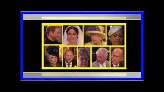 Royal family's faces react to preacher's sermon caught on video at royal wedding