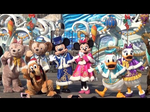 ºoº 編集版 V1 0 ディズニー クリスマス 14 カラフル ホリデー グリーテリング In 東京ディズニーシー Disney Xmas Colorful Holiday Greeting Youtube