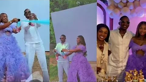 Priscilla Ojo & Juma Jux gender reveal #priscillaojo #jp2025  #iyabo #jumajux 