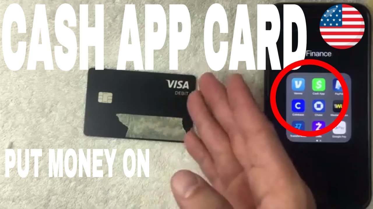 How To Put Money On Cash App Card Youtube