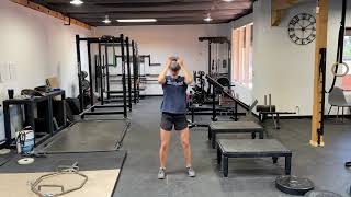 Goblet Push Press