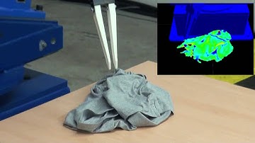 Repeated grasping of a garment