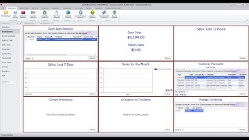 The RedTail POS Dashboard
