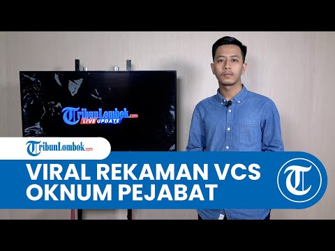 VIRAL Rekaman Video Call Syur Oknum Pejabat Lombok Utara, Pemda Tunggu Investigasi Polda NTB