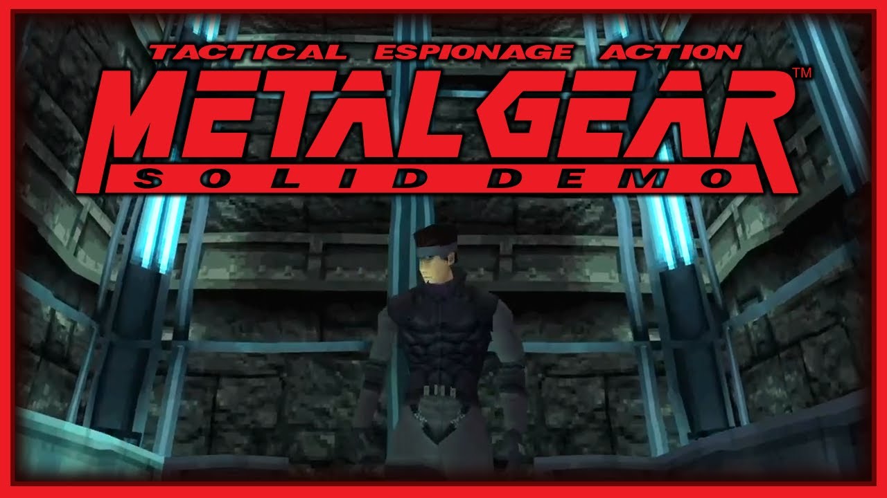 Metal Gear Solid PS1 Demodisc PSX Heaven YouTube