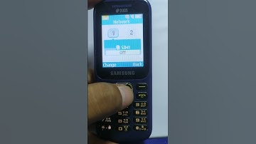 How to Set Sim On/Off On Samsung Keypad Phone