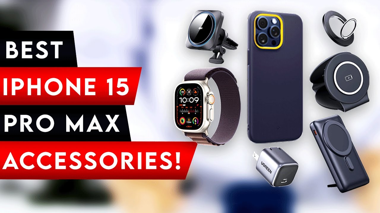 15 Best iPhone 15 Pro Max Accessories! ✓ MUST HAVE 🔥 