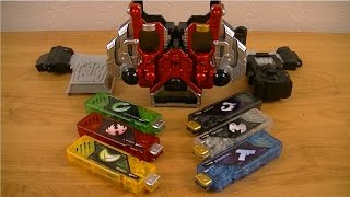 Super Best Henshin Belt DX W Driver Review (+Bonus forms)