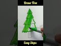 Draw Tree step by step #tutorial #viral #shorts #drawing #art #easy #cute #beginners #howtodraw