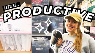 Ultra PRODUCTIVE Work with Me as an eBay & Poshmark Reseller - Vlog #30 by Mogi Beth 8,014 views 3 months ago 21 minutes