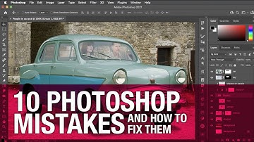 10 Photoshop mistakes and how to fix them