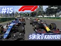 F1 2021 Türkçe Sürücü Kariyeri - Meksika'da İnanılmaz Yarış - #15