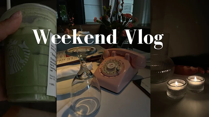 Weekend Vlog | Home Decor Shopping + Trying Matcha + Vintage Finds + More