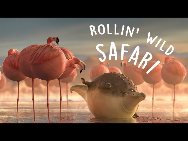 ROLLIN` SAFARI - what if animals were round?